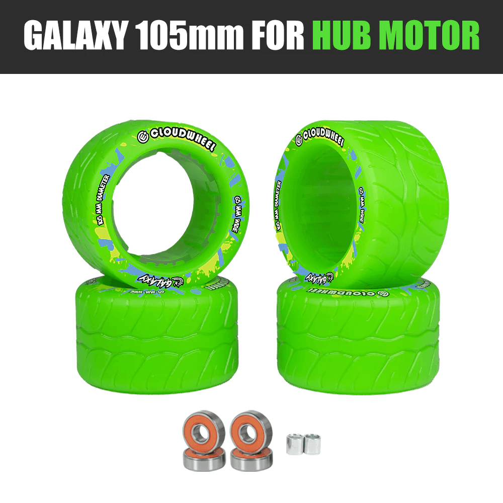 CLOUDWHEEL Galaxy 105mm Hub Motor Sleeve Urban All Terrain Off Road Electric Skateboard Wheels