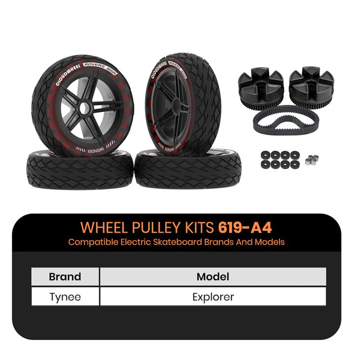 Cloudwheels Rovers 165R Off Road Wheels